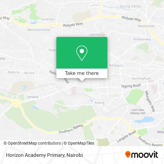 Horizon Academy Primary map