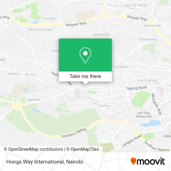 Hongs Way International map