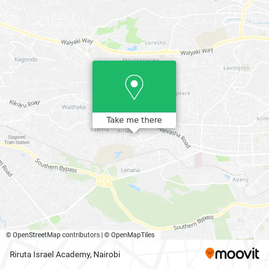Riruta Israel Academy map