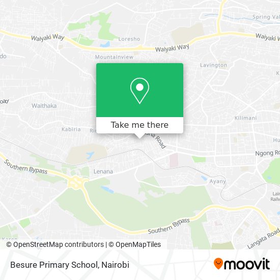 Besure Primary School map