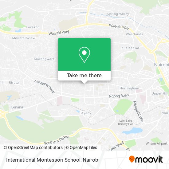 International Montessori School map
