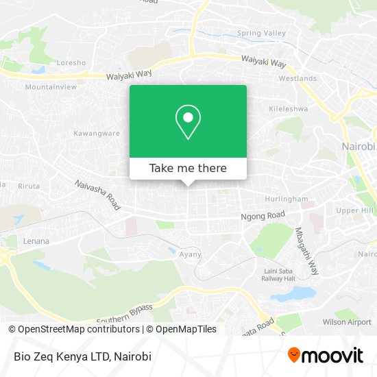 Bio Zeq Kenya LTD map