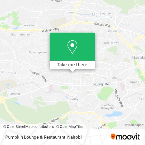Pumpkin Lounge & Restaurant map
