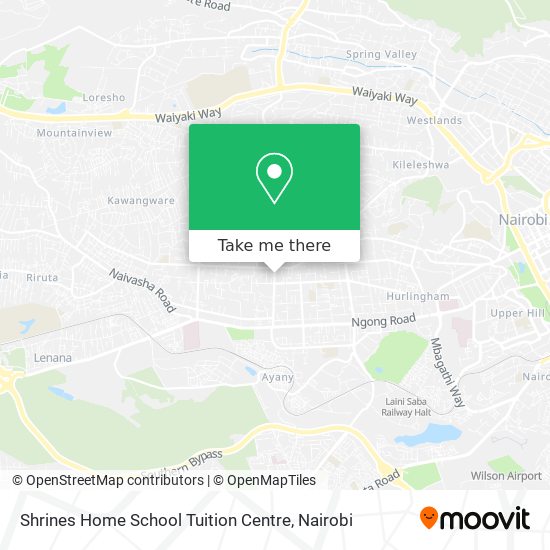 Shrines Home School Tuition Centre map