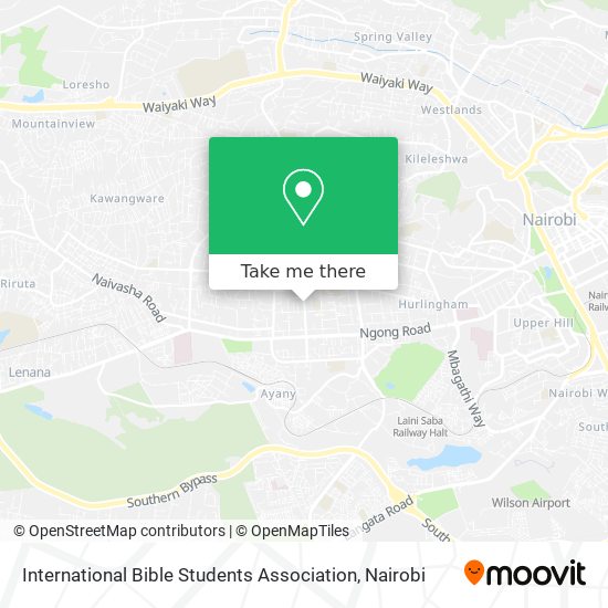 International Bible Students Association map