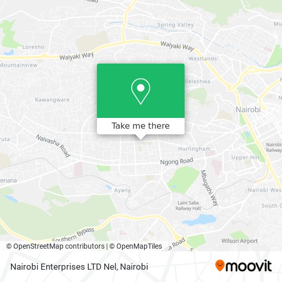 Nairobi Enterprises LTD Nel map
