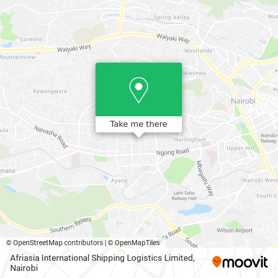 Afriasia International Shipping Logistics Limited map