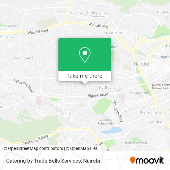 Catering by Trade Bells Services map