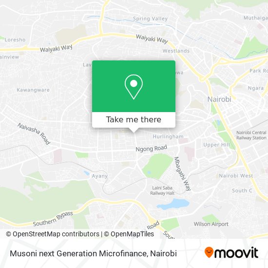 Musoni next Generation Microfinance map