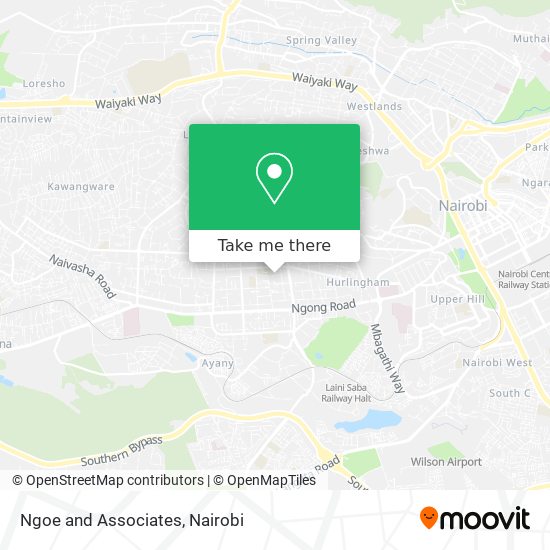 Ngoe and Associates map