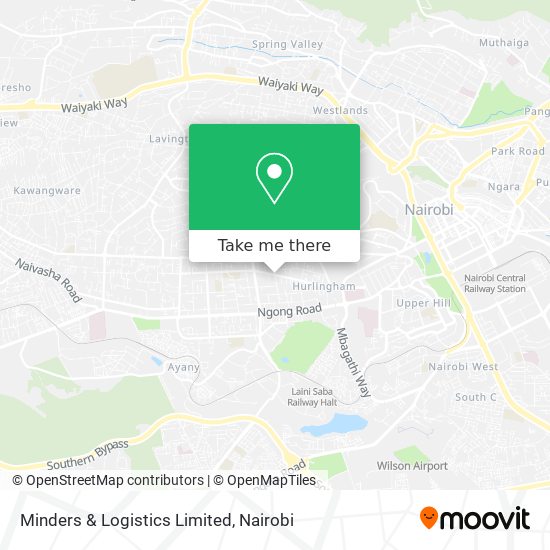 Minders & Logistics Limited map