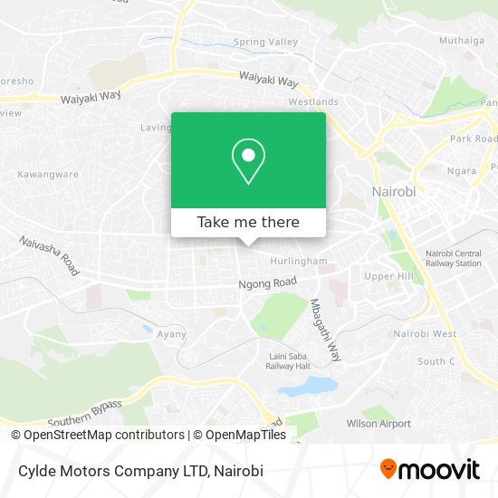 Cylde Motors Company LTD map