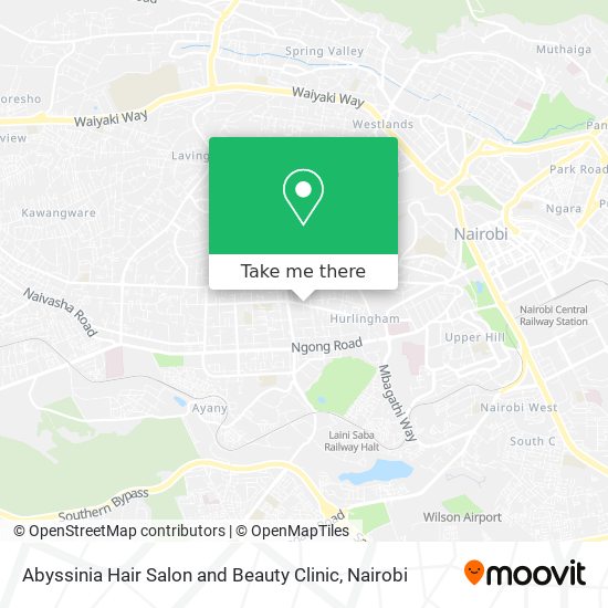 Abyssinia Hair Salon and Beauty Clinic map