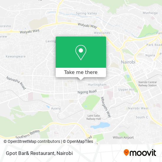 Gpot Bar& Restaurant map