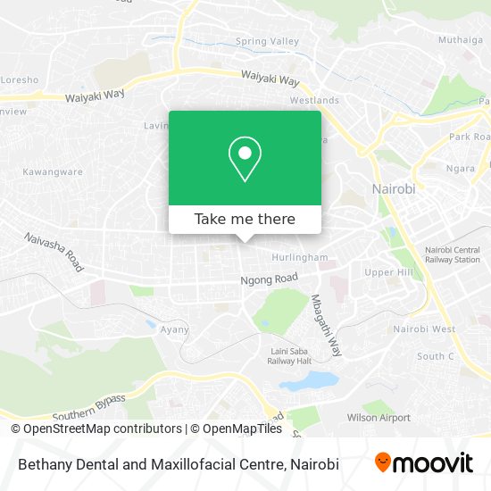 Bethany Dental and Maxillofacial Centre map
