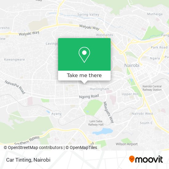 Car Tinting map