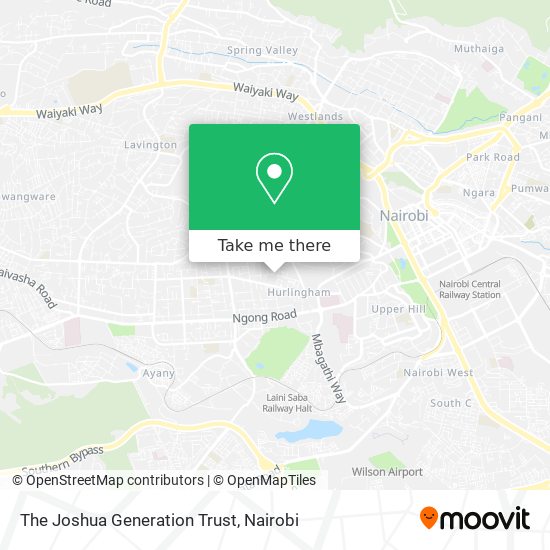 The Joshua Generation Trust map