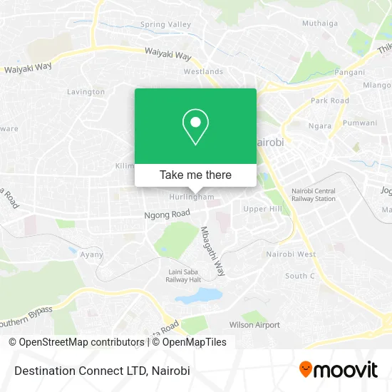 Destination Connect LTD map