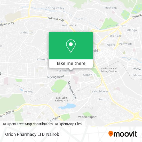 Orion Pharmacy LTD map