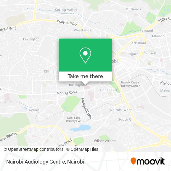 Nairobi Audiology Centre map