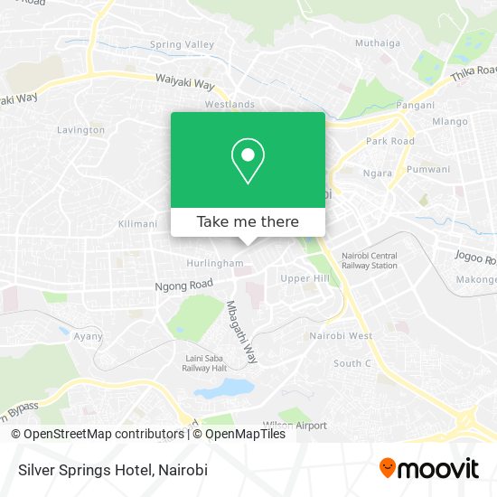 Silver Springs Hotel map