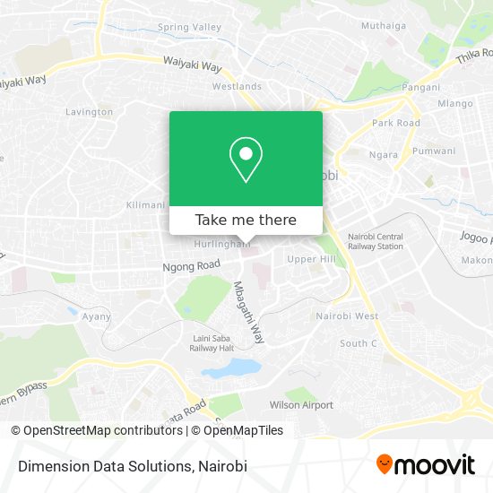 Dimension Data Solutions map