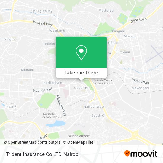 Trident Insurance Co LTD map