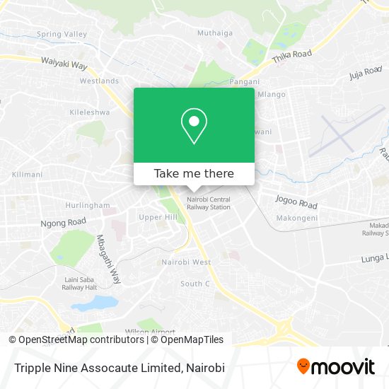 Tripple Nine Assocaute Limited map