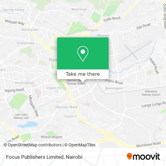 Focus Publishers Limited map