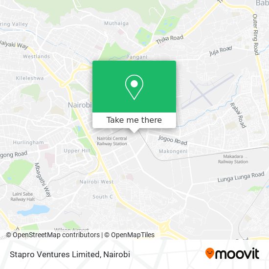 Stapro Ventures Limited map