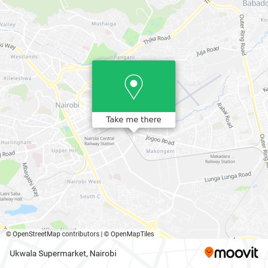 Ukwala Supermarket map