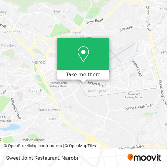 Sweet Joint Restaurant map