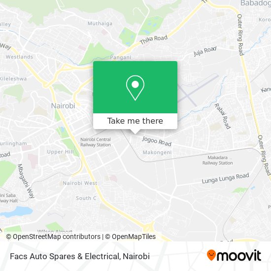 Facs Auto Spares & Electrical map