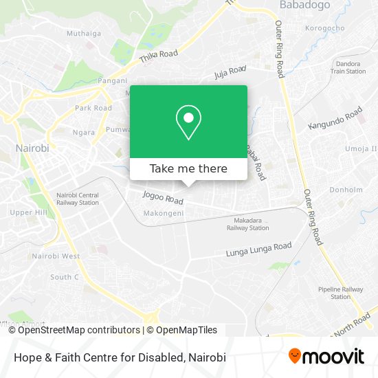 Hope & Faith Centre for Disabled map