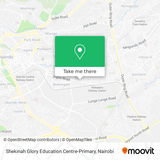 Shekinah Glory Education Centre-Primary map