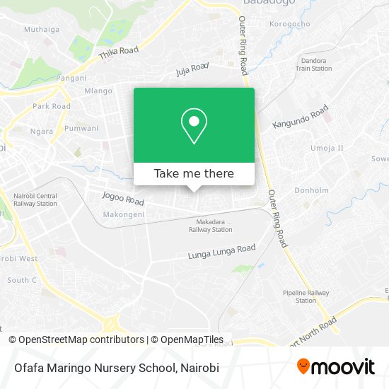 Ofafa Maringo Nursery School map