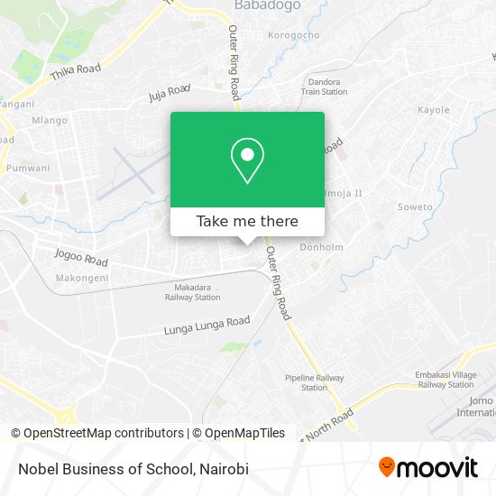 Nobel Business of School map