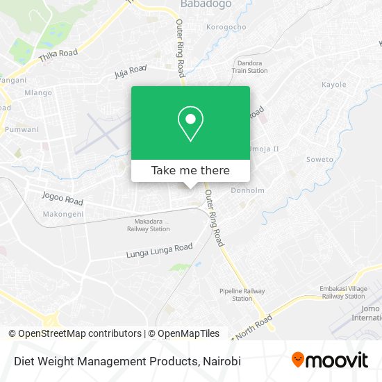 Diet Weight Management Products map