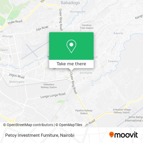 Petoy Investment Furniture map