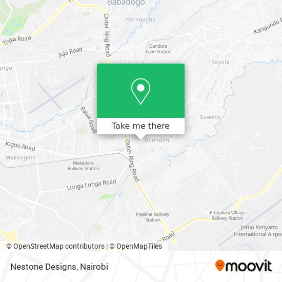 Nestone Designs map