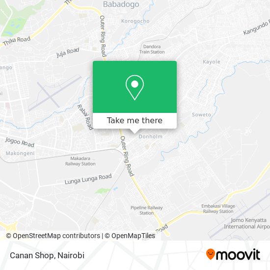 Canan Shop map