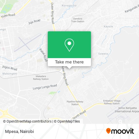 Mpesa map