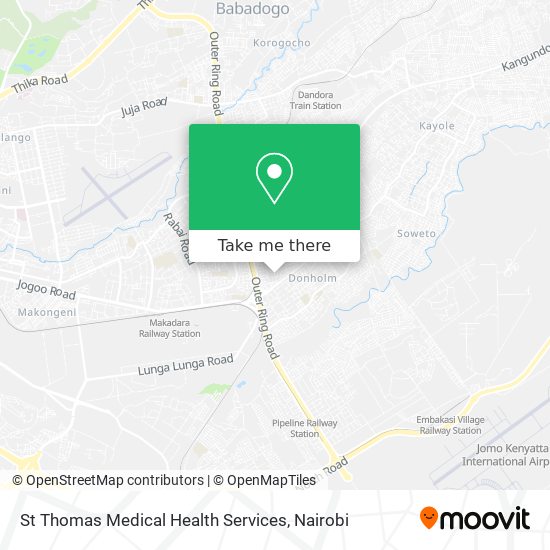 St Thomas Medical Health Services map
