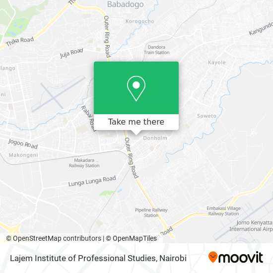 Lajem Institute of Professional Studies map