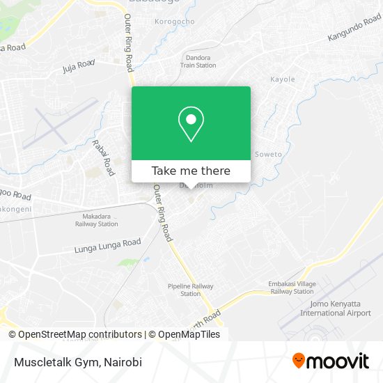 Muscletalk Gym map
