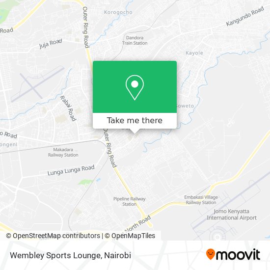 Wembley Sports Lounge map