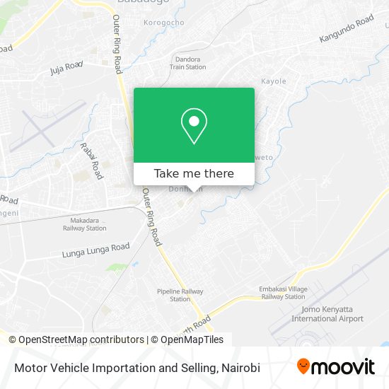 Motor Vehicle Importation and Selling map