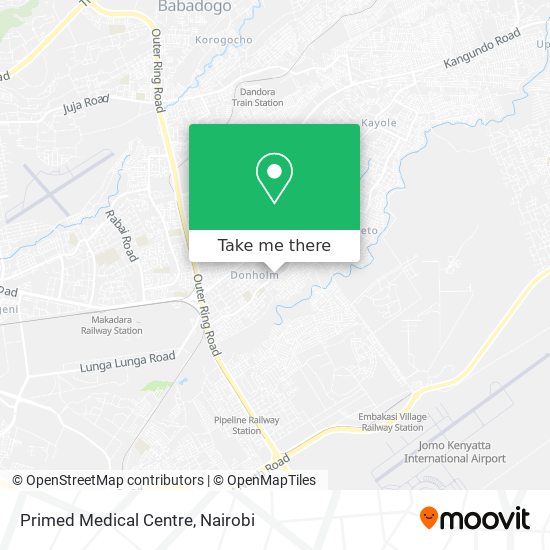 Primed Medical Centre map