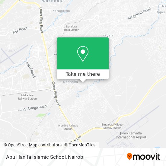 Abu Hanifa Islamic School map