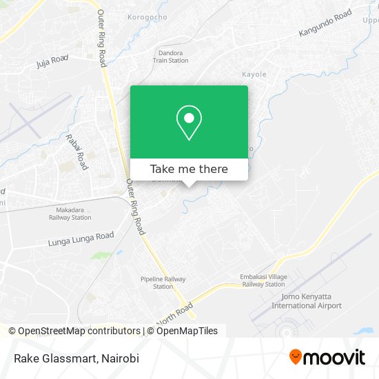 Rake Glassmart map